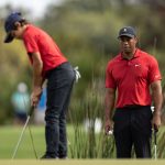 Tiger, son make Sunday charge, fall 2 shots short