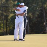 Scottie Scheffler’s caddie knows how to celebrate winning the Masters