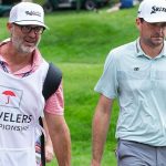 Bradley on record pace at Travelers, leads by 1