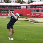 Furue takes 2-shot lead into Singapore final round