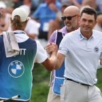 Last-man-in Bradley takes 1-shot lead at BMW