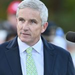 Monahan paired with LIV Golf backer in pro-am