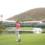 Scheffler, with new putting grip, 3 back at Hero