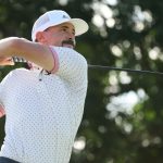 Peterson leads ISCO by 1 shot as play suspended