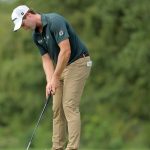 Whaley saves par out of water with gator lurking